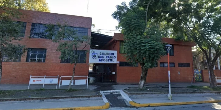 Desvalijaron el colegio San Pablo Apostol