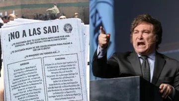 Masivo rechazo de AFA y los clubes del fútbol argentino a la privatización del fútbol que propone Milei