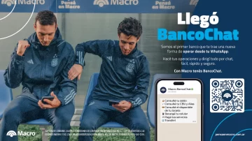 Banco Macro presenta BancoChat, una nueva forma de operar desde WhatsApp