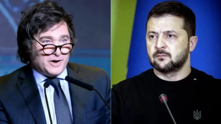 El presidente de Ucrania, Volodomir Zelensky, podría estar en la asunción de Javier Milei