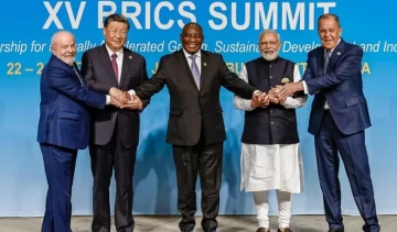 El presidente selló la desvinculación de Argentina del grupo BRICS