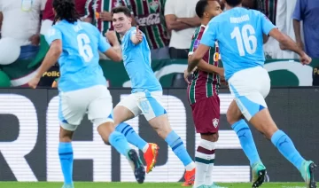 Con dos goles de Julián Álvarez, Manchester City goleó al Fluminense y ganó el Mundial de Clubes