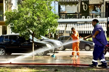 Liberaron las veredas de Plaza San Martín