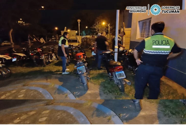 Realizaron un operativo antipicada y lograron secuestrar 50 motocicletas durante el fin de semana