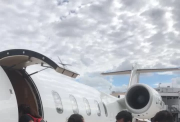 El avión sanitario de la Provincia trasladó un bebé al hospital Garrahan