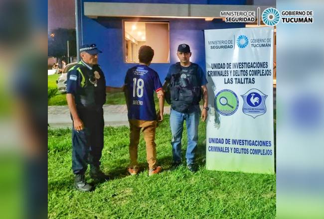 La Policía logró detener a un conocido ladrón de Las Talitas