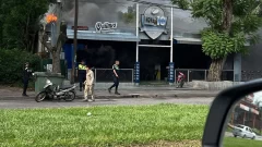 Se incendió la cocina del local gastronómico “El 10 Gran Sandwichería”