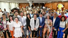 Aguilares presentó la 47° edición de los corsos provinciales
