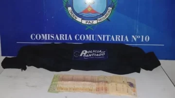 Santiago del Estero: le robó 100 mil pesos al vecino y su papá lo entregó