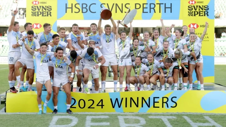 Los Pumas 7s derrotaron a Australia y se coronaron campeones