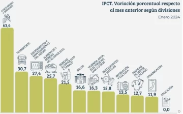 La inflación de enero en Tucumán fue de 24,1%