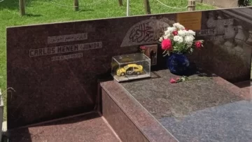 Profanaron las tumbas de Carlos Menem y su hijo en el Cementerio Islámico