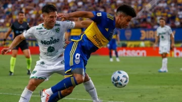 Boca fue superior a Sarmiento pero no pasó del empate