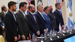 Osvaldo Jaldo en Salta: ratificó su compromiso en defensa del Incentivo Docente, ganancias y subsidios