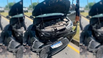 Ricardo Bochini chocó con su auto a un camión: solo sufrió “algunos golpes menores”