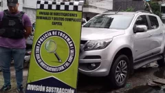 Lograron recuperar una camioneta que fue robada de una concesionaria de autos