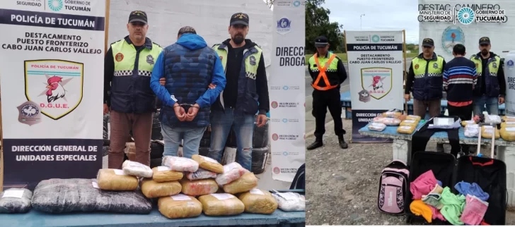 Incautan drogas y detienen a dos hombres en el marco del Operativo Lapacho