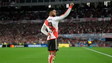 Con dos goles de Borja, River Plate venció a Deportivo Táchira