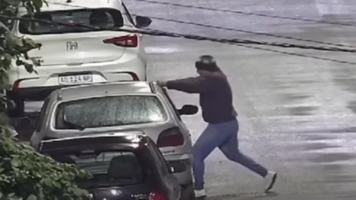 Detuvieron a un sujeto que intentaba abrir las puertas de los autos para robar