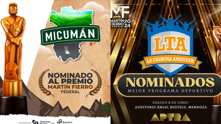 Dos programas de El Ocho, nominados a los Martín Fierro Federal