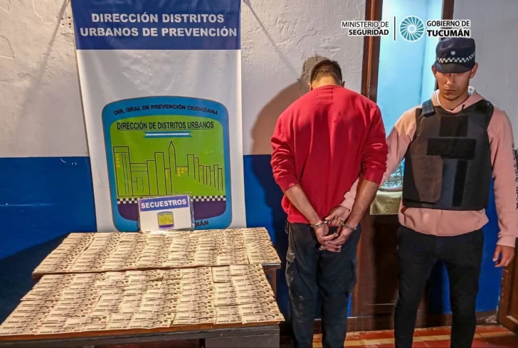 La Policía aprehendió a un hombre con $800 mil falsos en El Bajo