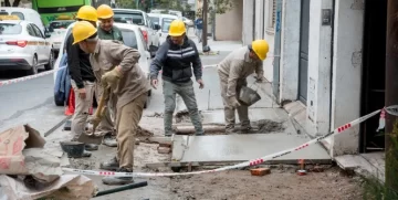 Avanza en la ciudad el Plan de Accesibilidad y Reparación de Veredas