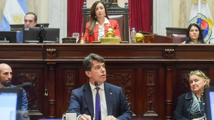 Nicolás Posse presentó su primer informe de gestión en el Senado