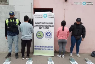 Decomisan 10 kilos de marihuana compactada