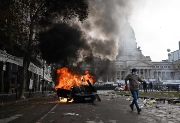 Los gastos por los destrozos en la zona del Congreso ascienden a $278 millones