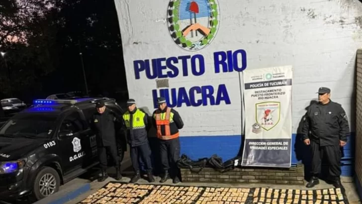 La Policía retuvo más de 80 millones de pesos que eran transportados por ciudadanos salteños