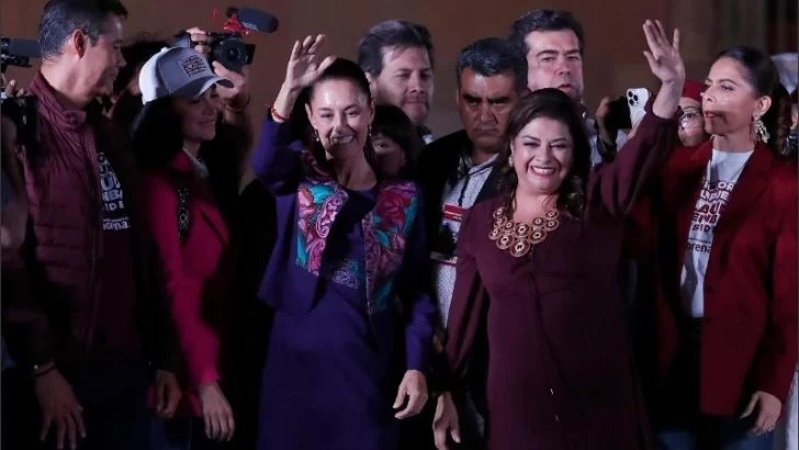 Elecciones en México: Sheinbaum se impuso por amplio márgen y será la primera presidenta mujer de ese país