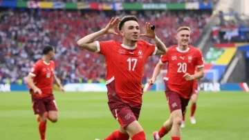 Suiza derrotó a Italia y la eliminó de la Eurocopa