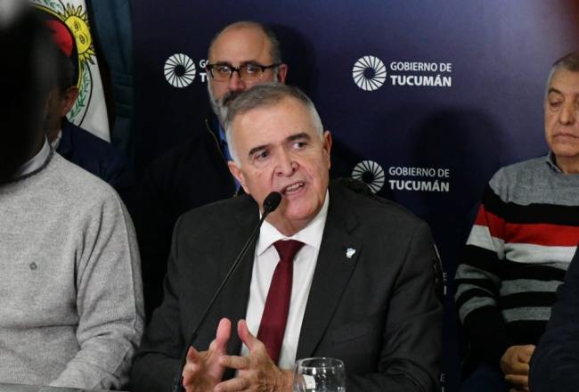 Jaldo Destaca la Importancia de la Ley Bases y el Acuerdo Fiscal para Tucumán
