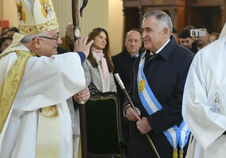 El gobernador participó del Solemne Tedeum en la Catedral