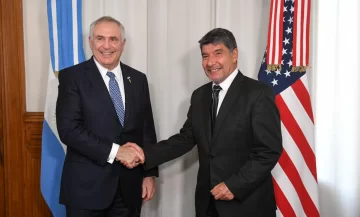 Acevedo recibió al embajador de Estados Unidos Marc Stanley