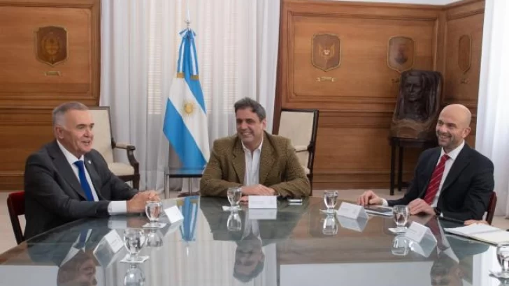 Jaldo se reunió con Lisandro Catalán en Buenos Aires