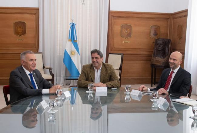 Jaldo se reunió con Lisandro Catalán en Buenos Aires