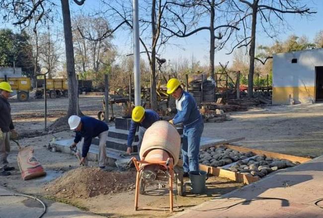 Se reacondicionaron establecimientos escolares durante el receso