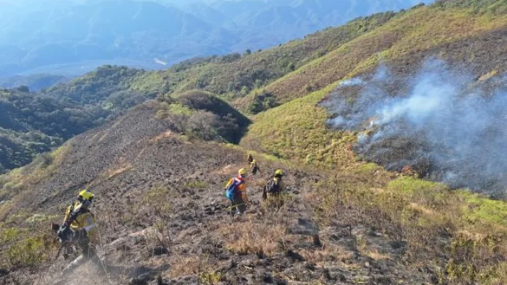 Extinguieron en su totalidad los incendios en Escaba de Abajo