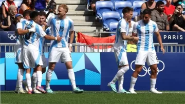 La Selección argentina Sub 23 derrotó a Ucrania y clasificó a cuartos de final