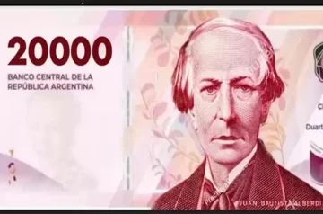 El Gobierno podría en circulación los billetes de 20 mil pesos a fines de octubre