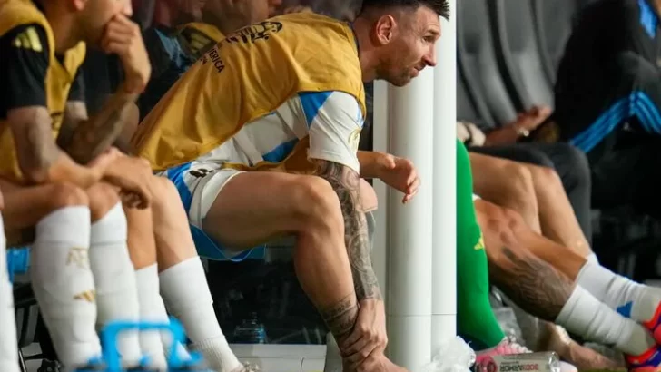 Inter Miami confirmó que Lionel Messi tiene una lesión de ligamento en el tobillo derecho