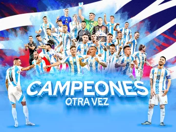 Argentina bicampeón de la Copa América