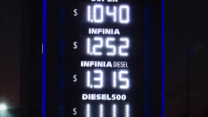 Nuevo incremento en el precio de los combustibles: naftas y gasoil suben entre 3% y 4%