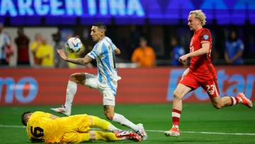 Con Di maría, Messi y dos dudas, el equipo de Scaloni ante Canadá