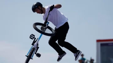 José “Maligno” Torres, en BMX freestlye, ganó la primera medalla de oro para Argentina en París 2024