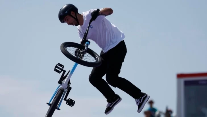 José “Maligno” Torres, en BMX freestlye, ganó la primera medalla de oro para Argentina en París 2024