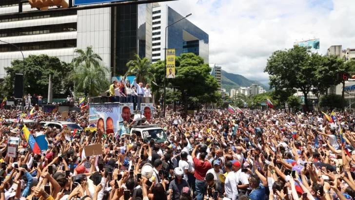 Asambleas populares contra Maduro: la oposición se movilizó en las principales ciudades de Venezuela