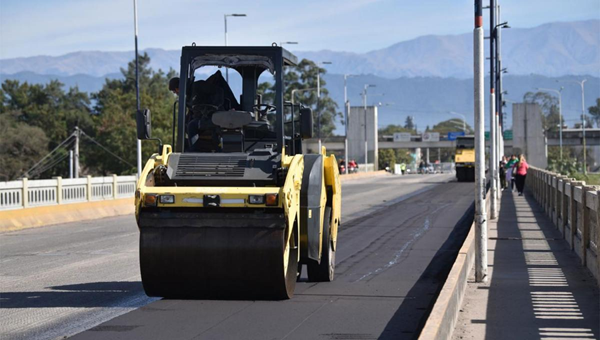 Desde el lunes cortarán parcialmente el tránsito en el puente Lucas Córdoba