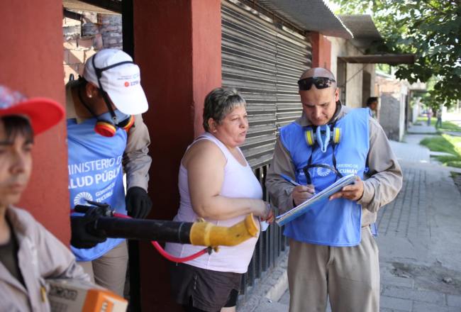 Prevención del Dengue: realizan operativos provinciales para erradicar los criaderos de mosquitos